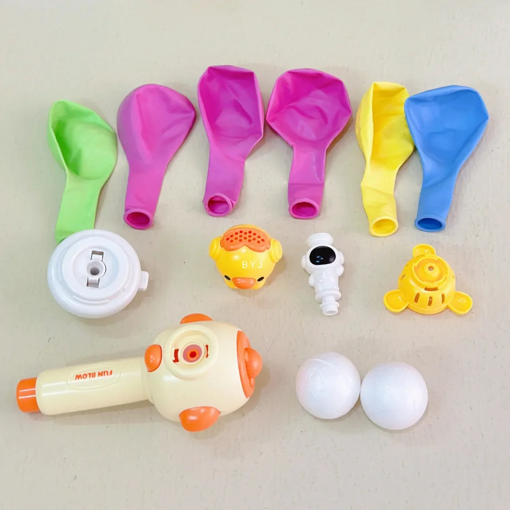 Whistle Ball Blowing Pipe Ball Three in One Sensory - Yellow / China Mainland