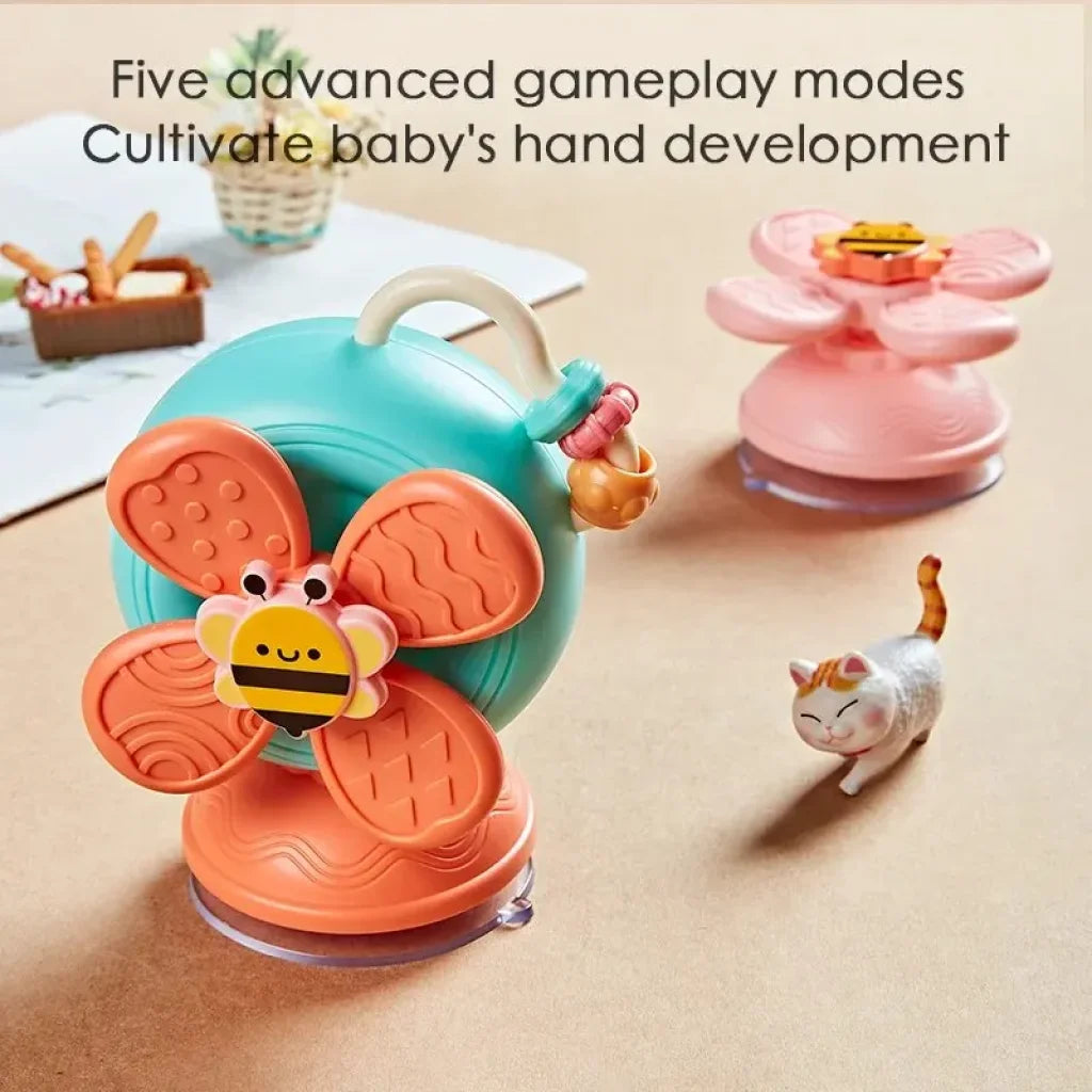Windmill Snail Suction Cup Detachable Fidget Spinner