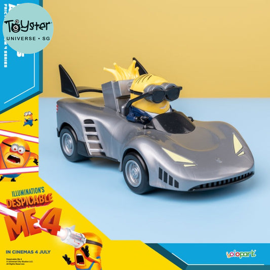 Yolopark Despicable Me 4 - Avl Minions Agent Friction Powered Car