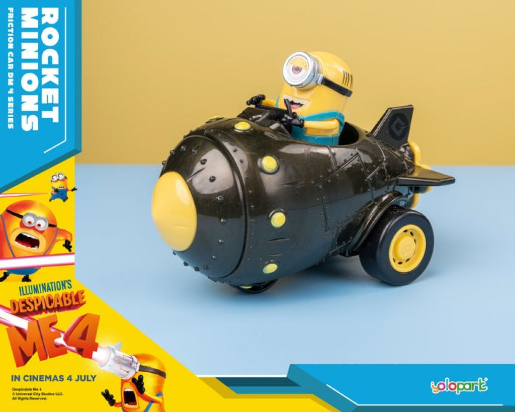 Yolopark Despicable Me 4 - Rocket Minions Friction Car