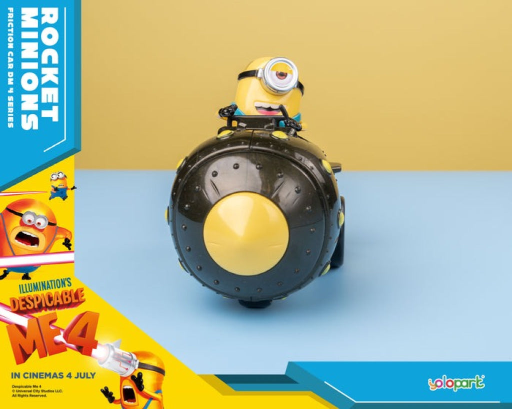 Yolopark Despicable Me 4 - Rocket Minions Friction Car