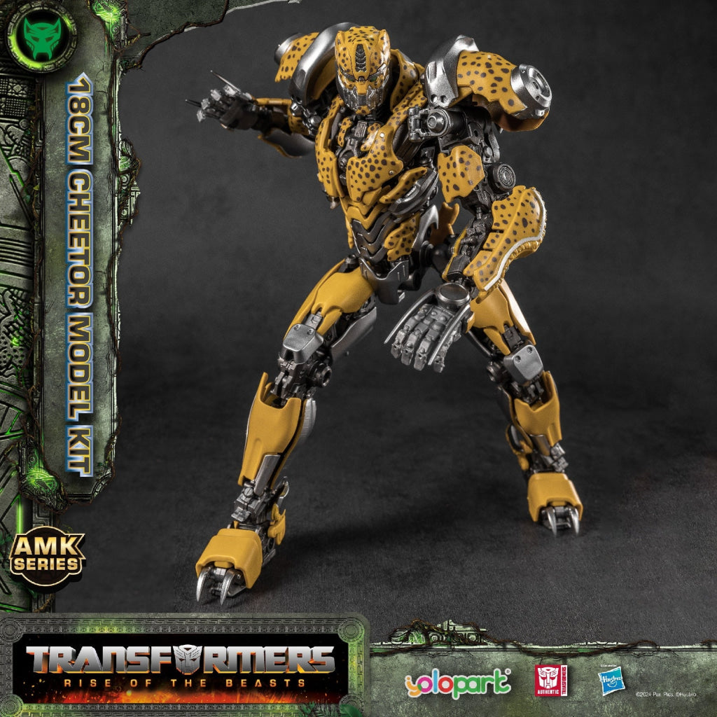 Yolopark Transformers: Rise Of The Beasts - 18Cm Cheetor Model Kit Amk Series Transformers