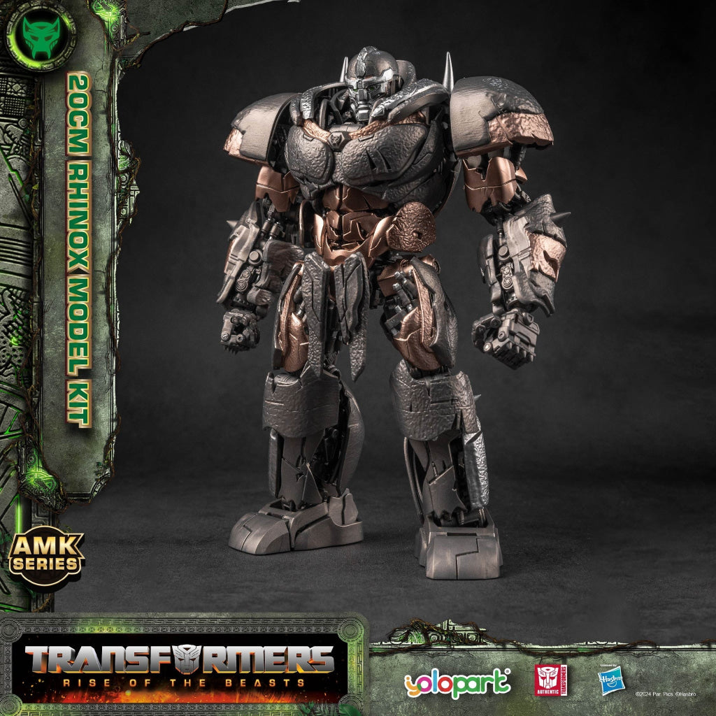 Yolopark Transformers: Rise Of The Beasts - 20Cm Rhinox Model Kit Amk Series Transformers