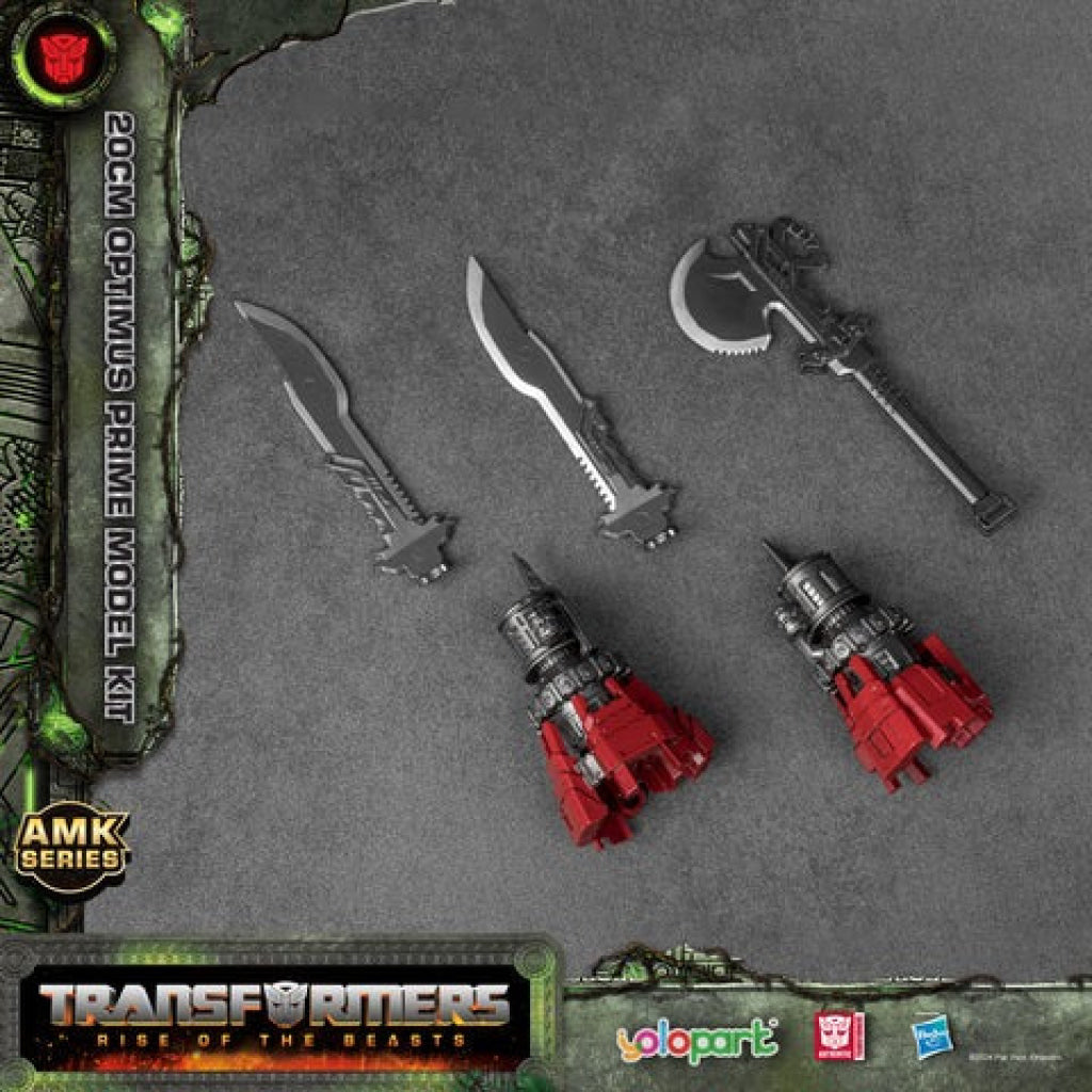 Yolopark Transformers: Rise Of The Beasts - 20Cm Rhinox Model Kit Amk Series Transformers