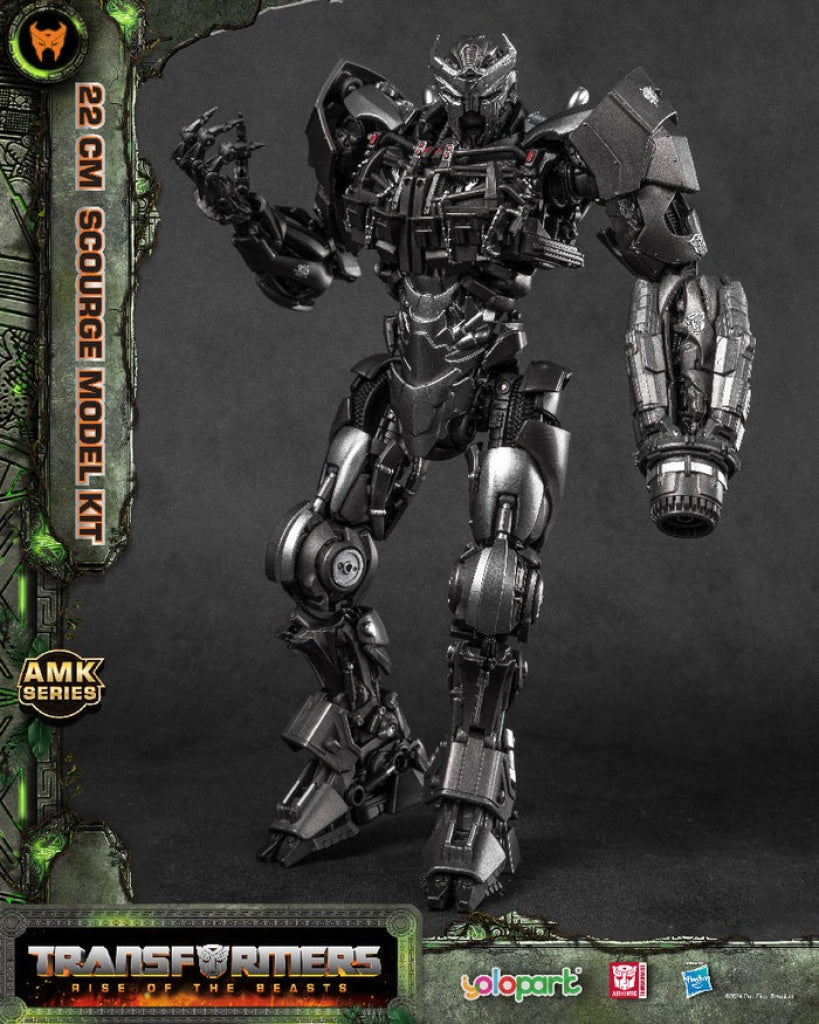 Yolopark Transformers: Rise Of The Beasts - 22Cm Scourge Model Kit Amk Series Transformers