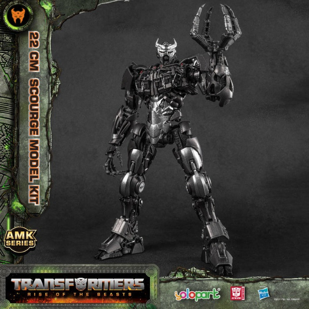 Yolopark Transformers: Rise Of The Beasts - 22Cm Scourge Model Kit Amk Series Transformers