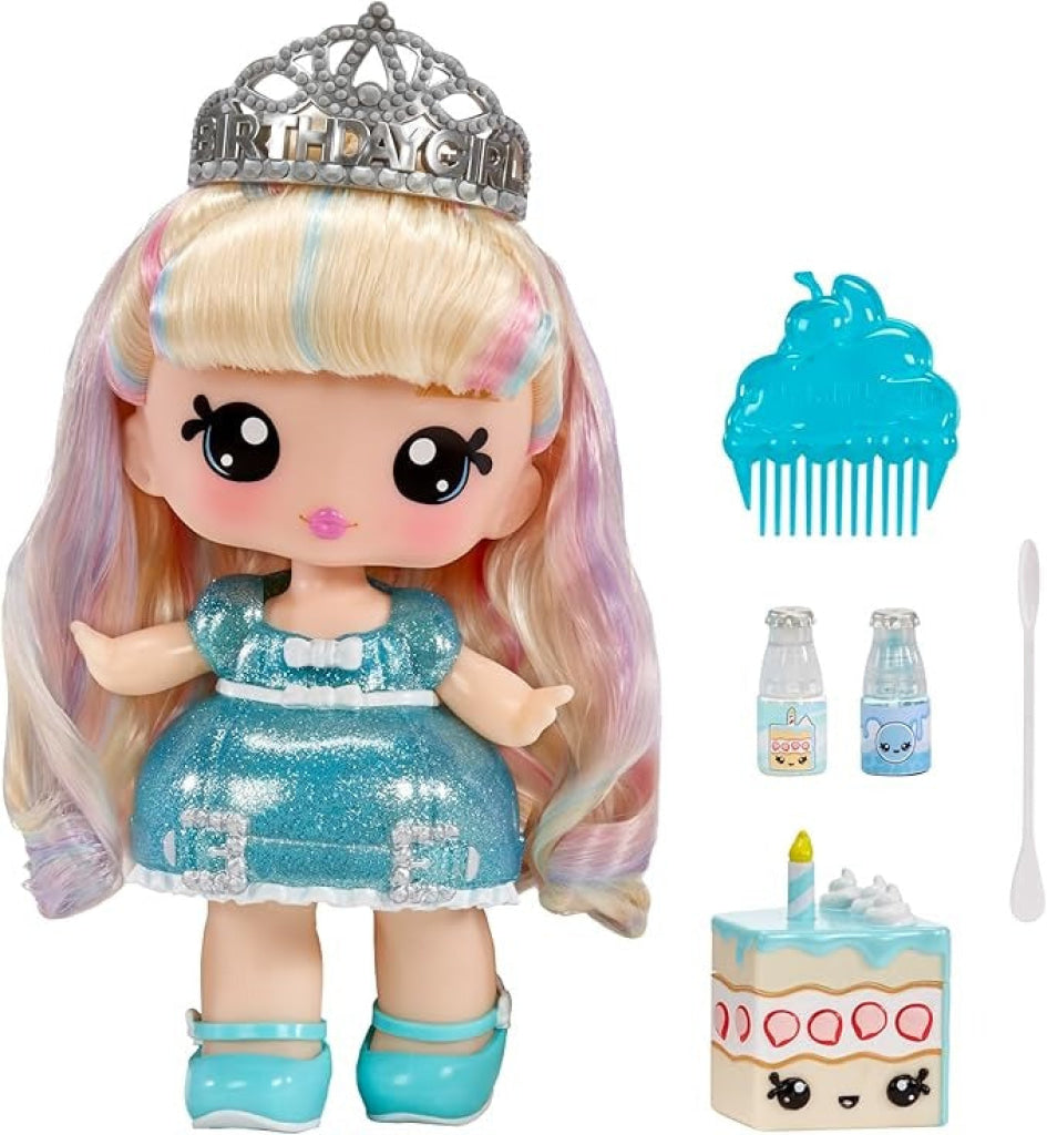 Yummiland Large Doll With Lipgloss Pet - Callie Birthday Cake
