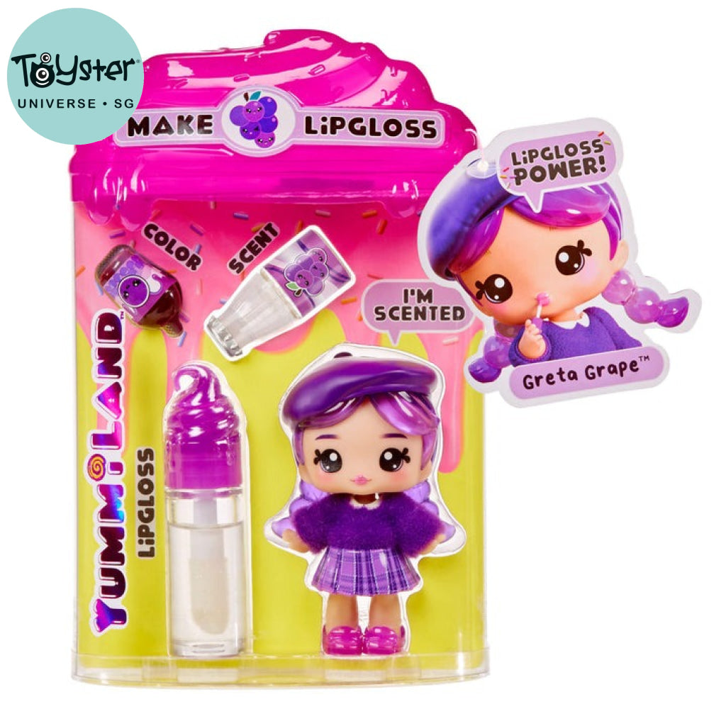 Yummiland Lipgloss Doll - Greta Grape
