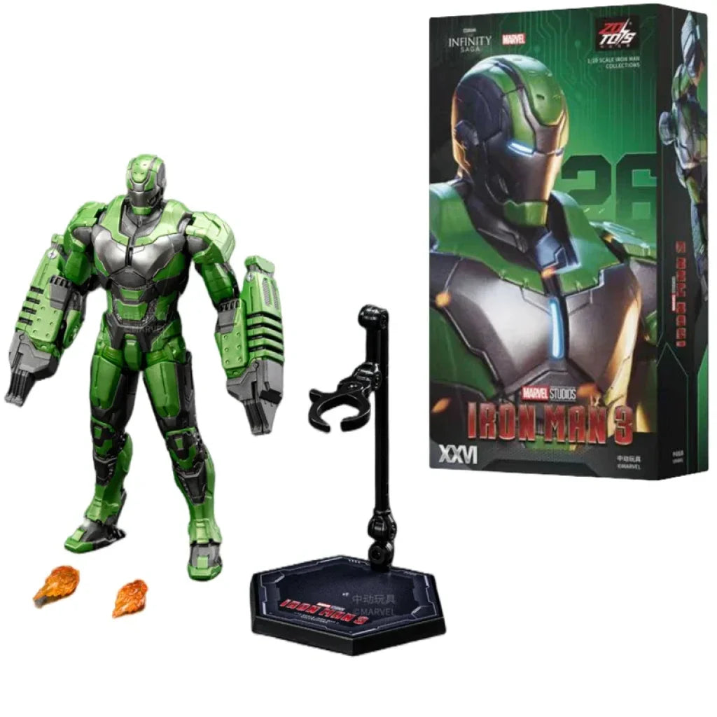 ZD Toys Iron Man Action Figures - MK26 Gamma
