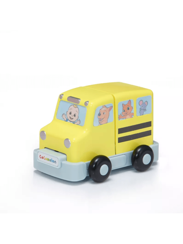 Cocomelon Build & Reveal Musical Vehicles Reading Toys