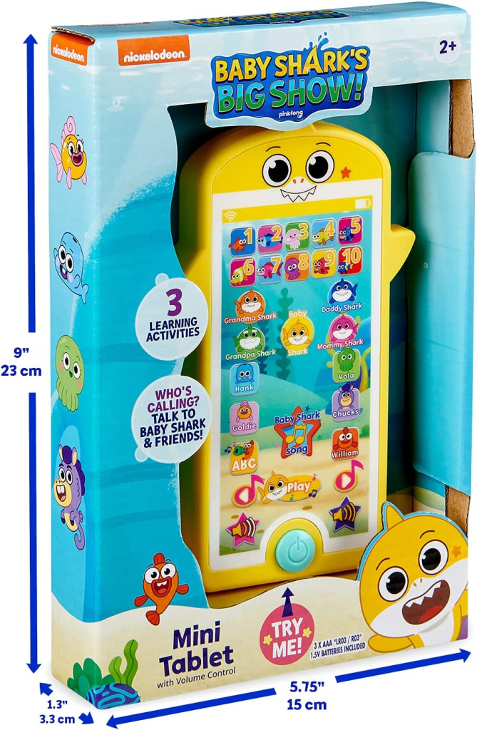 Pinkfong Baby Sharks Big Show! Mini Tablet